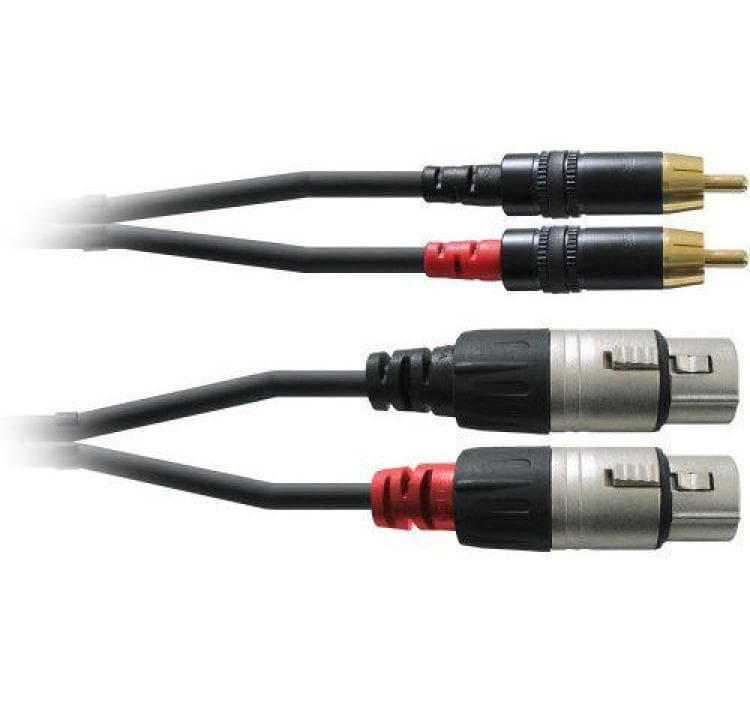 Cordial Câble audio CFU 3 FC Cinch - XLR 3 m
