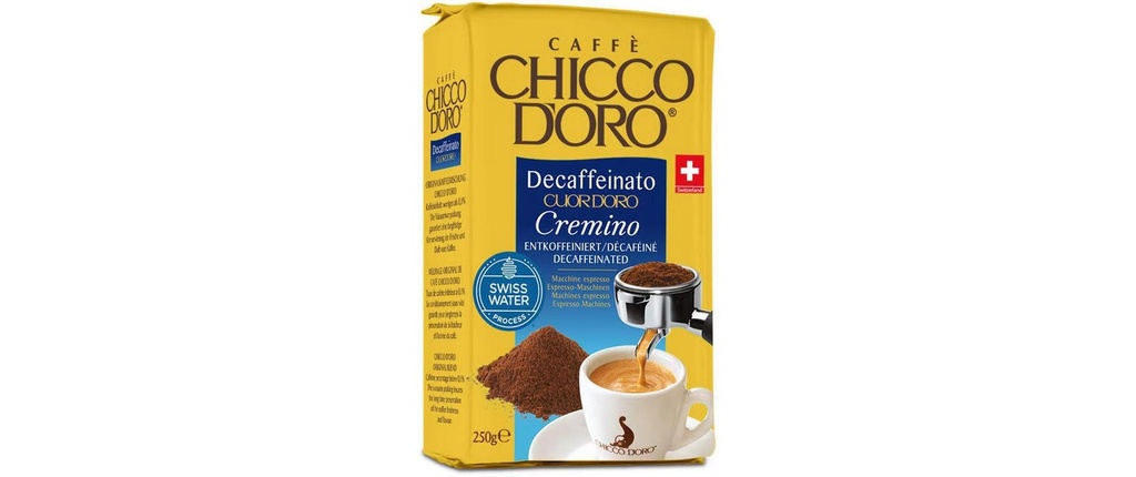 Chicco d'Oro Café moulu Cuor d'Oro Cremino décaféiné 250 g