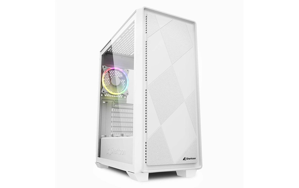 Sharkoon Boîtier d’ordinateur VS8 RGB Blanc