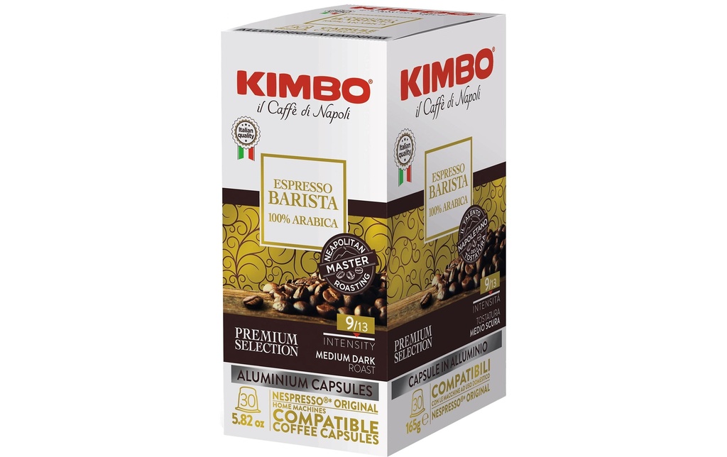 Kimbo Capsules de café Espresso Barista 30 pièces