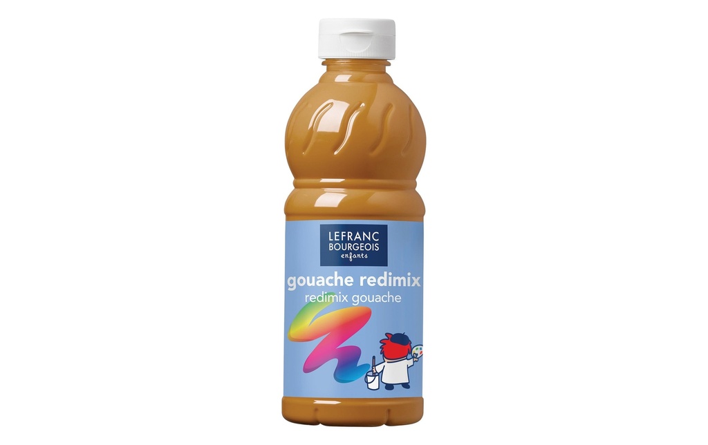 LEFRANC Peintures tempera Redimix 500 ml, Doré