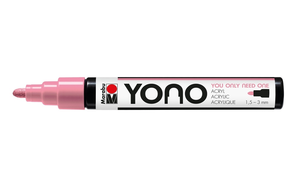 Marabu Marqueur acrylique YONO 1.5 - 3 mm Rose