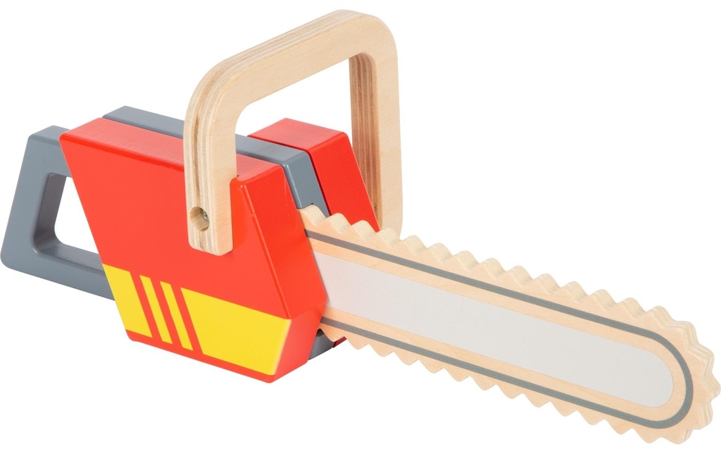 small foot Pompiers Tronçonneuse