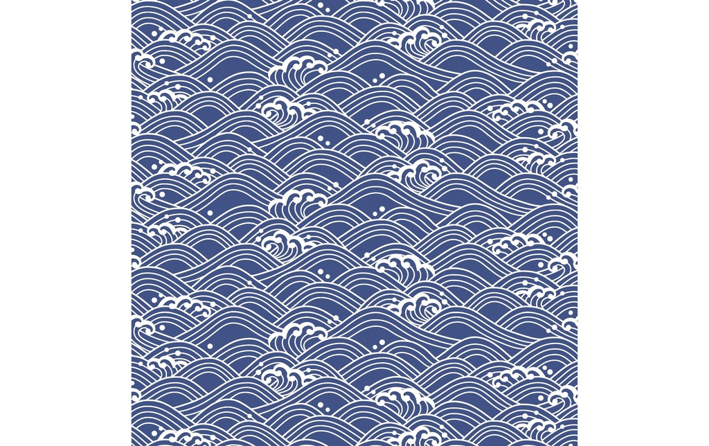 Paper + Design Serviettes en papier Waves 33 cm x 33 cm, 20 Pièce/s