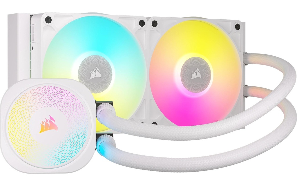 Corsair Refroidissement à eau ICUE Link Titan 240 RX RGB Blanc