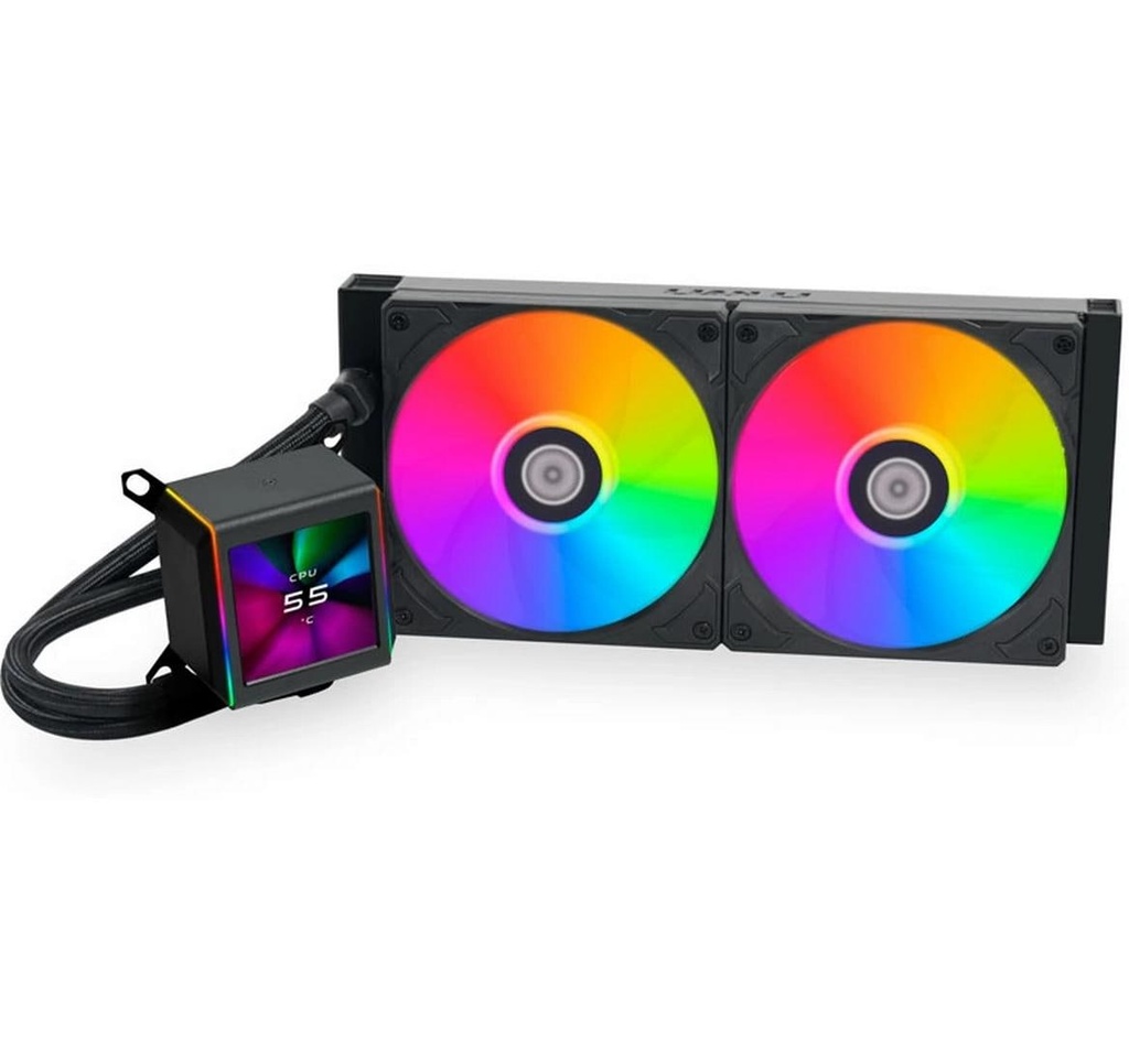 Lian Li Refroidissement à eau Galahad II LCD 280 Noir
