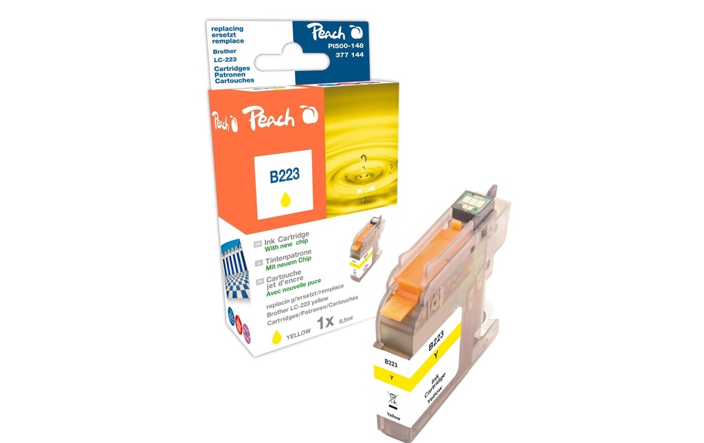 Peach Encre Brother LC-223y Yellow