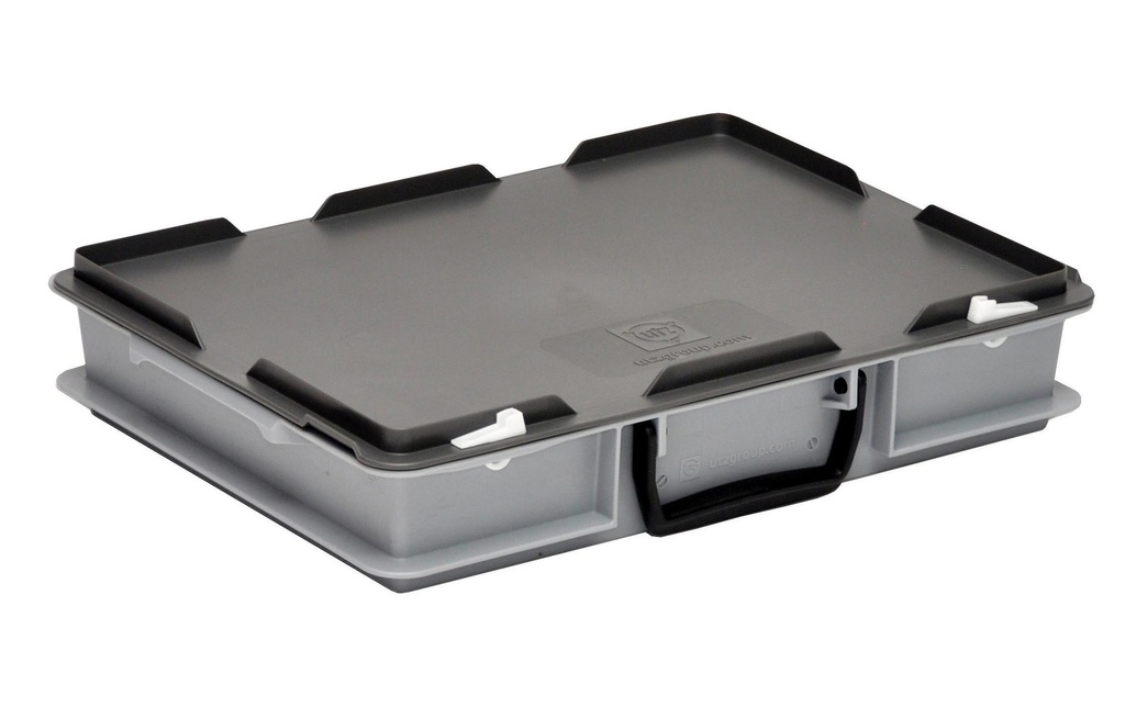 Utz Boîte empilable RAKO Boîtier 400x300x81 Gris
