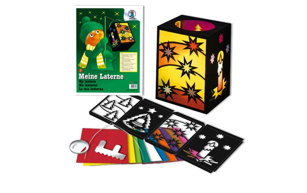 URSUS Kits de bricolage de lanternes Noël