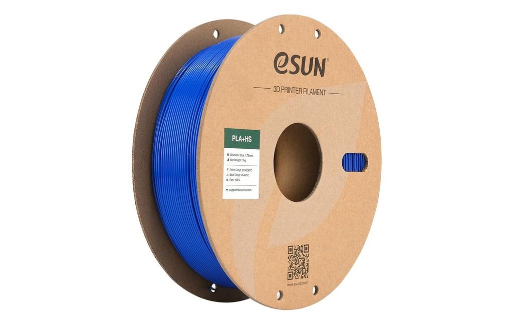 eSun Filament PLA+ HS Bleu 1.75 mm 1 kg