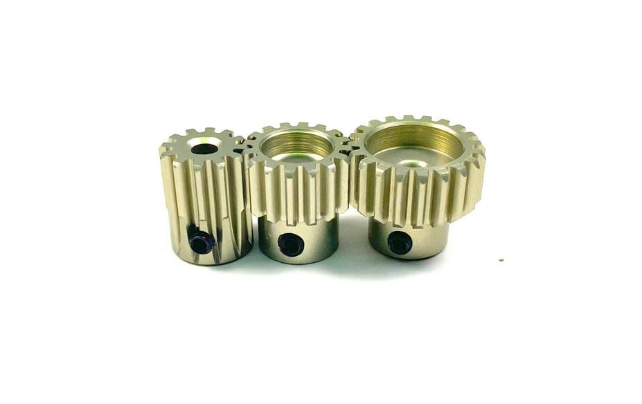 Absima Pignon de moteur Alu 32dp/module 0.8 - 16Z