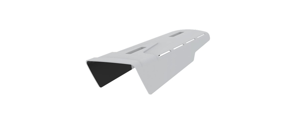 Axis Boîtier de protection contre les intempéries P13 Kit de protection solaire A Blanc 1 Pièce/s