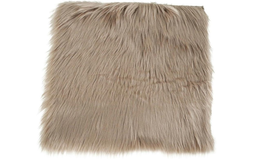 House Nordic Fourrure d'imitation 40 x 40 cm, Brun