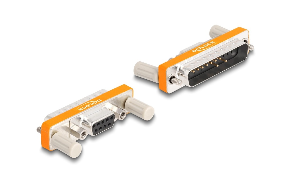 Delock Adaptateur D-Sub 9 Pin femelle – D-Sub 25 Pin mâle