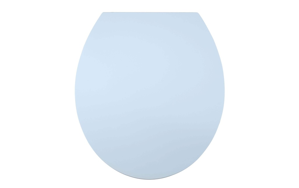 diaqua® Siège de toilette Hollywood Ciel Abaissement automatique, bleu clair