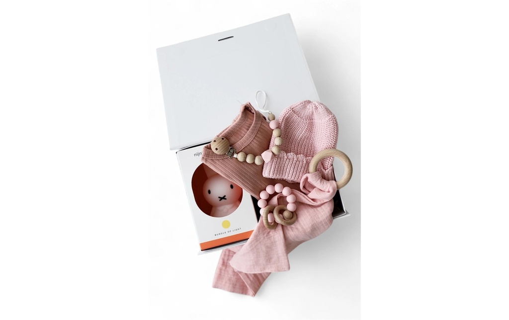 Oykami Coffret cadeau pour bébé «Ascona» Miffy Rose