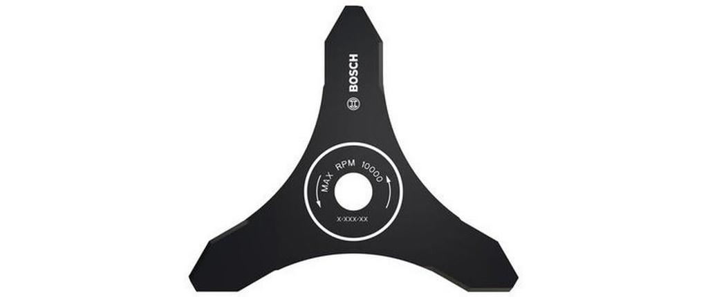 Bosch Professional Lame de rechange Lame de débroussailleuse Brushcutter Blade 25 cm 3T
