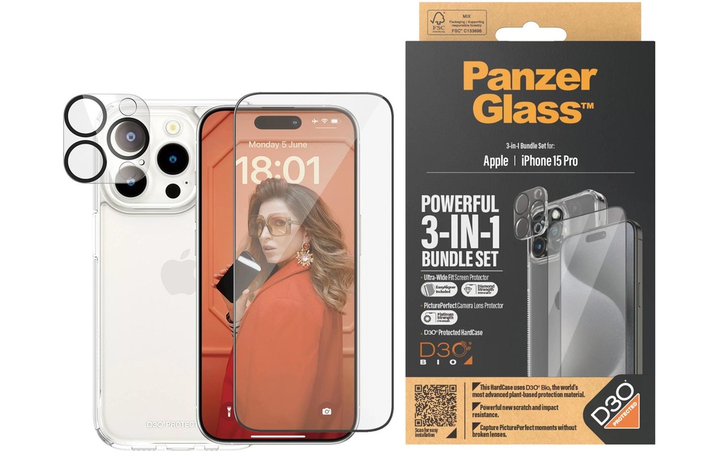 CARE 3-in-1 Bundle iPhone 15 Pro