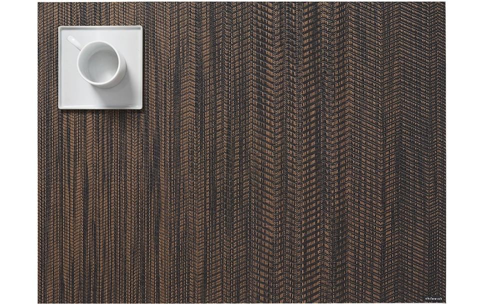 Chilewich Set de table Wave Marron, 36 x 48 cm