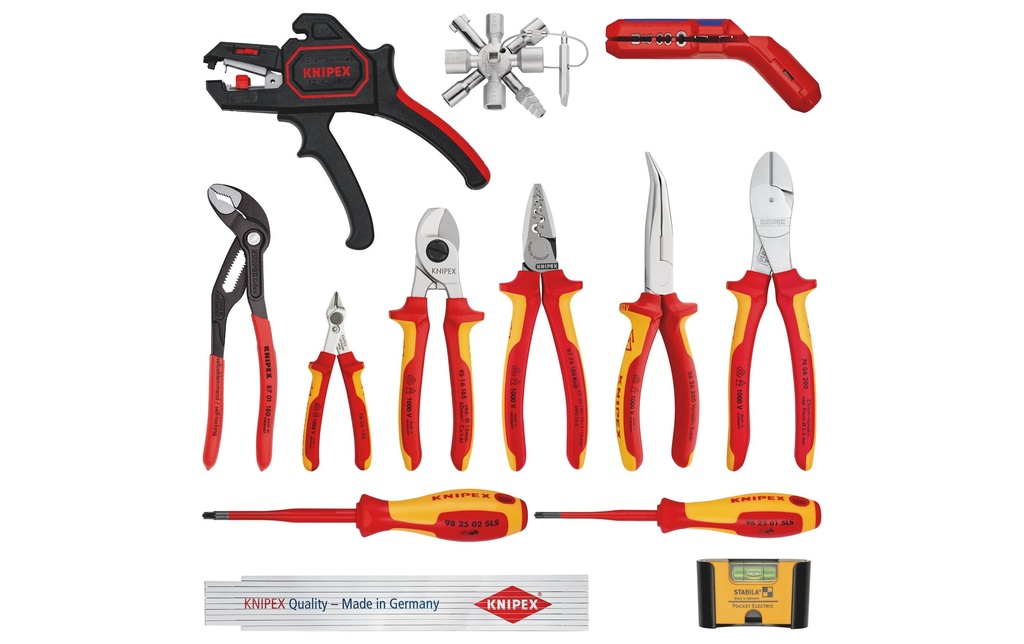 Knipex Kit d'extension électrique 2, 14 pièces