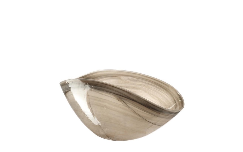 LEONARDO Coupe déco Albastro 38 cm, 1 Pièce/s, Beige
