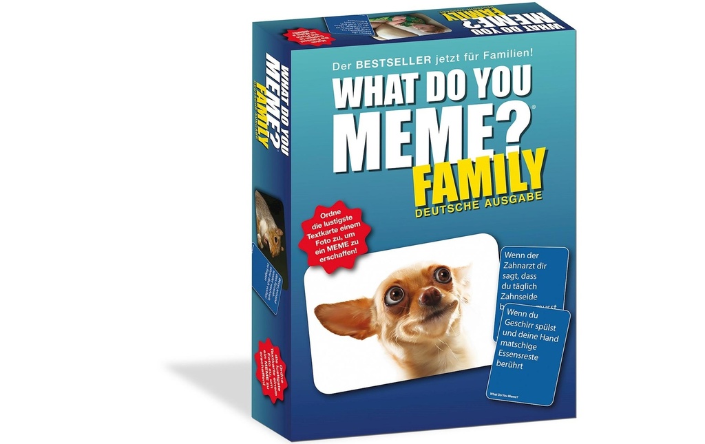 HUCH! Jeux pour la famille What Do You Meme – Family Edition -DE-