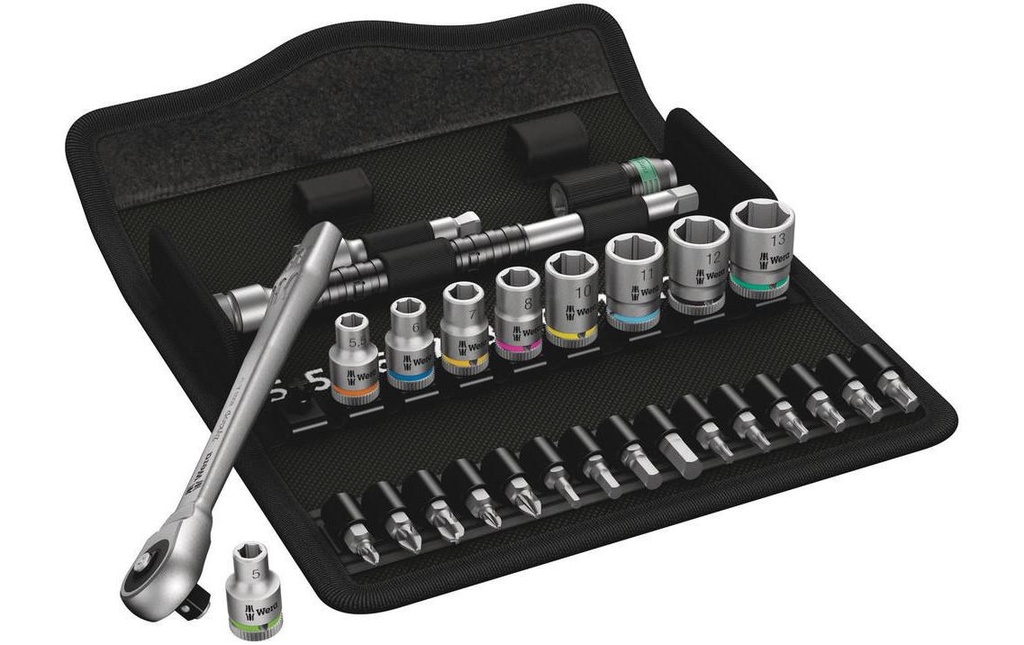 Wera Cliquet 8100 SA 7 Zyklop Metal 1/4