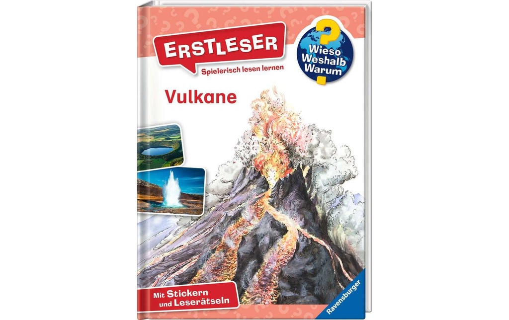 Ravensburger Livres pratiques pour enfants WWW Erstleser: Vulkane