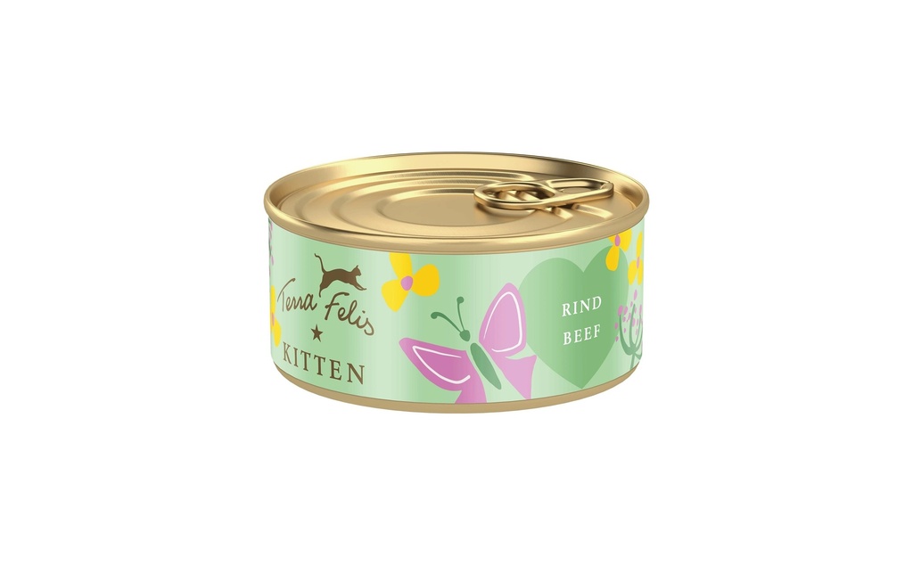 Terra Felis Alimentation humide Kitten bœuf 70 g