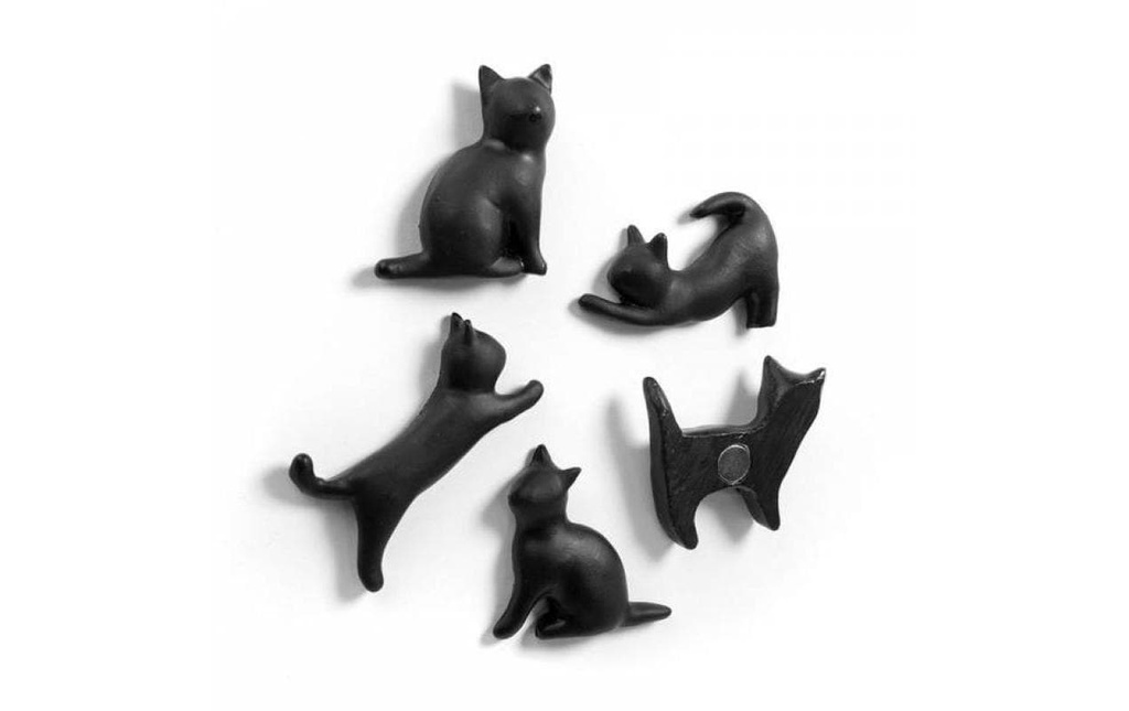 Trendform Aimant Miaou ensemble de 5