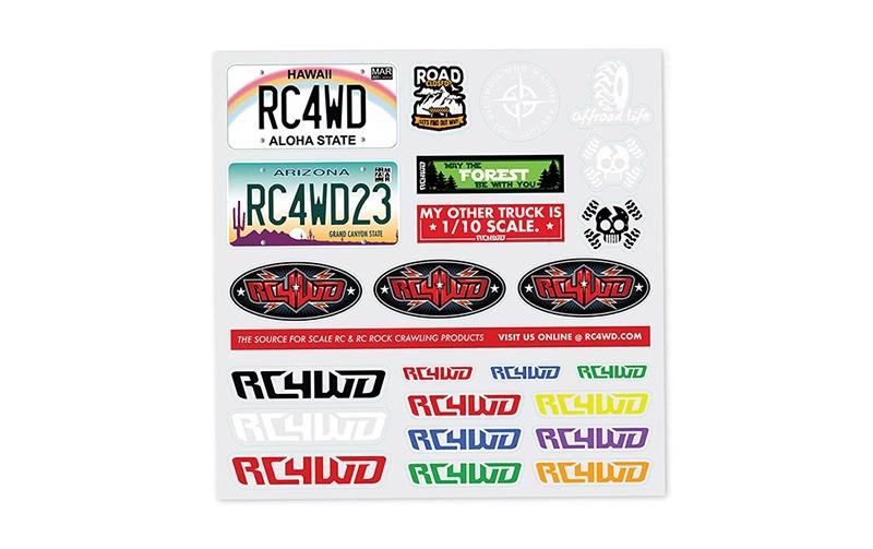 RC4WD Autocollant RC4WD petit