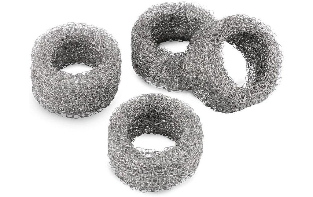 Rokitta Dissolveur de calcaire en acier inoxydable, set de 4 4 Pièce/s