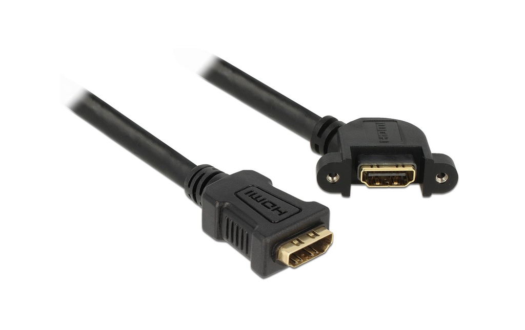 Delock Câble de prolongation à encastrer HDMI - HDMI, 0.25 m
