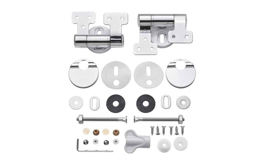 diaqua® Kits de fixation pour siège de toilette Menton