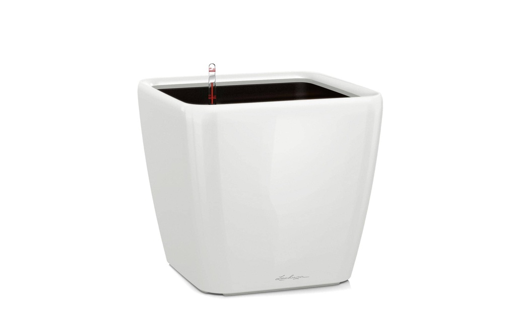 Lechuza Pot à fleur Quadro Premium 21 LS Blanc