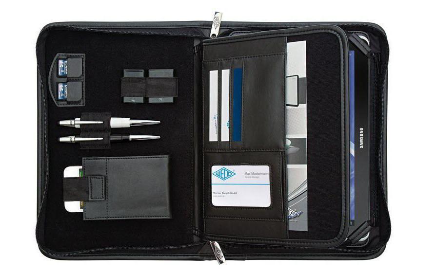 WEDO Tablet Book Cover Organiseur Elegance A5