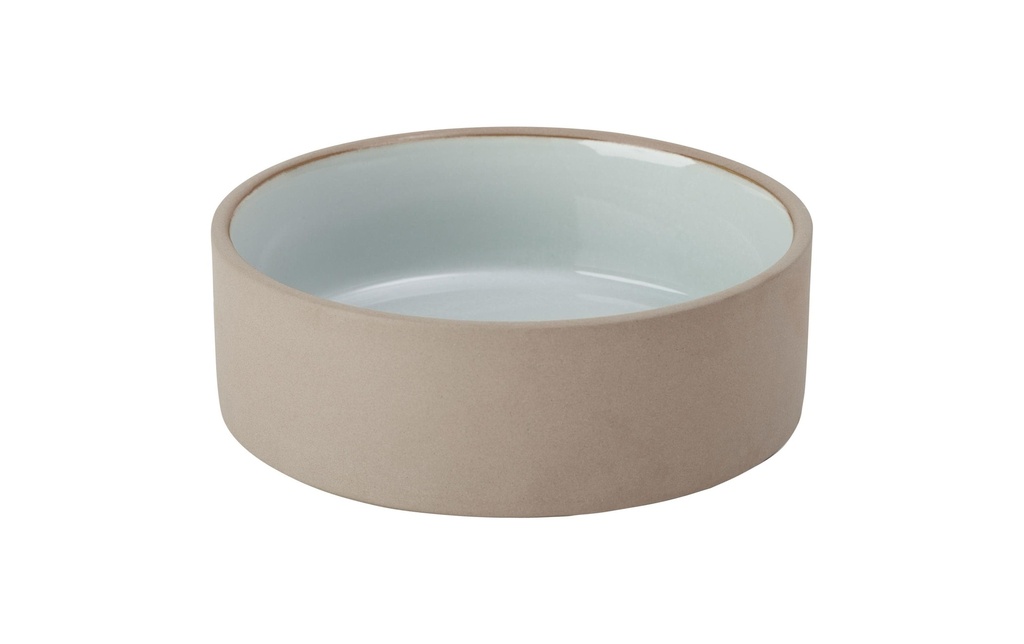OYOY Écuelle en céramique Sia M, Ø 17 x H 6 cm, Ice