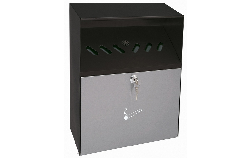 WEDO Cendrier mural Noir