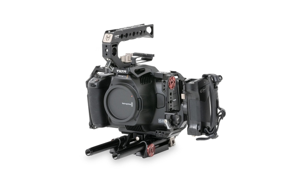 Tilta Kit avancé pour BMPCC 6K Pro/G2 - Noir