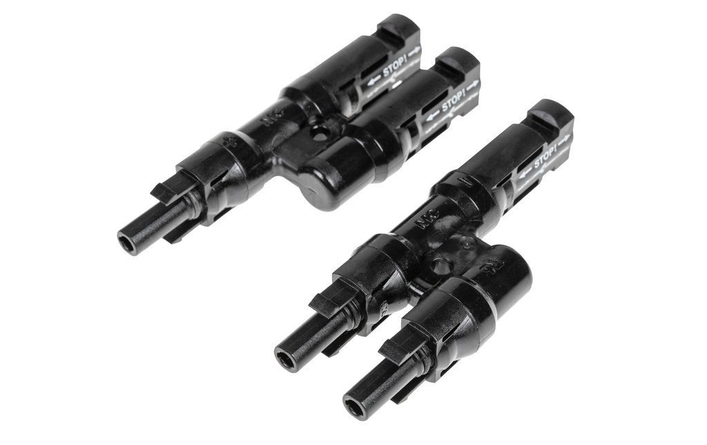 Autarking Connecteur Ensemble MC4 Jonction 2x F-M & 2x M-F