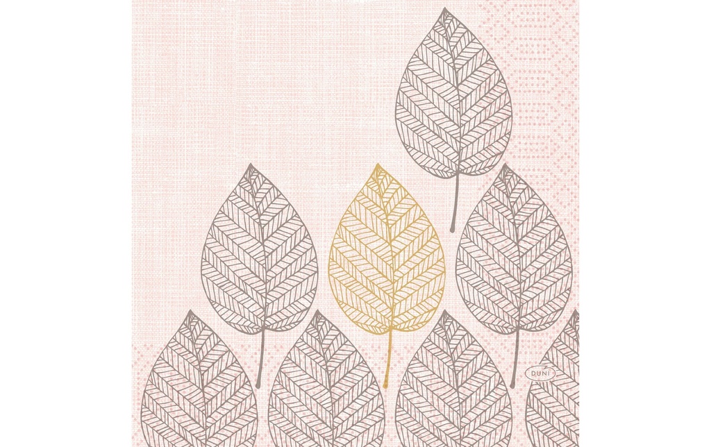 Duni Serviettes en papier Aspen 33 cm x 33 cm, 50 Pièce/s