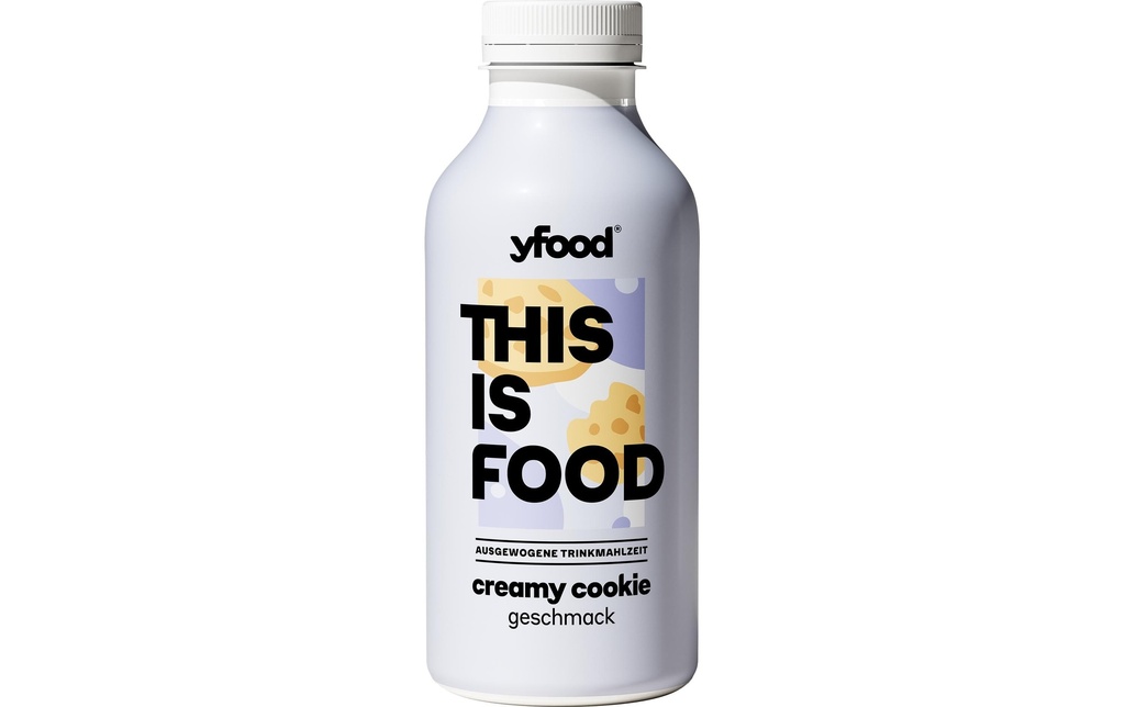 YFOOD Repas à boire Creamy Cookie 500 ml