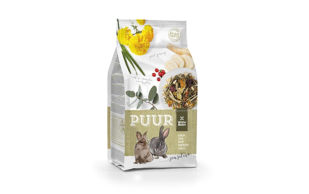 Witte Molen Nourriture de base Puur pour les lapins sensibles, 3 kg