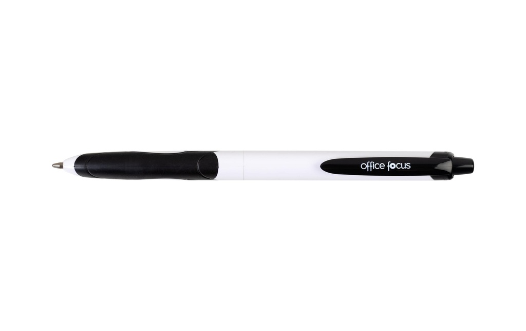 office focus Stylo bille Office Focus Mine 1 mm, Noir, 12 pièces