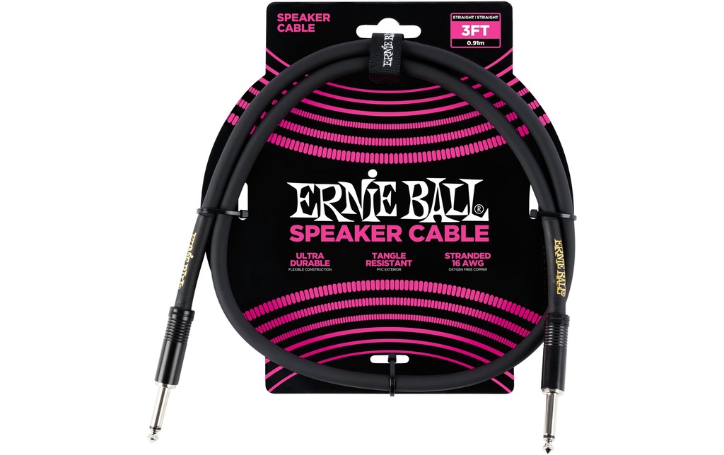 Ernie Ball Câble de haut-parleurs 6071 - 0.91 m