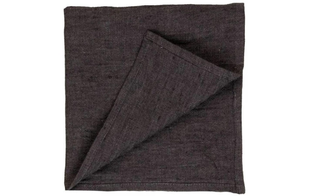 PROFLAX Serviette en tissu Toile 40 x 40 cm, 1 pièce, graphite