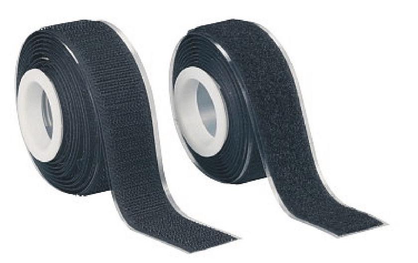 FASTECH Bande auto-agrippante FAST-TAPE Noir 25 mm x 2 m
