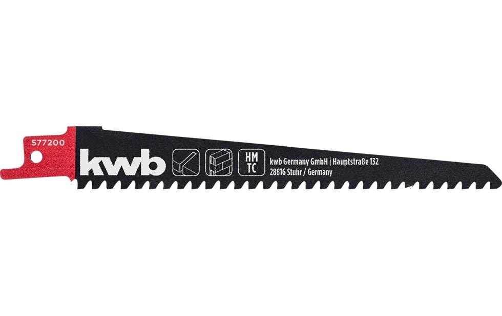 kwb Lame de scie sabre HM-GBT 305 mm SB