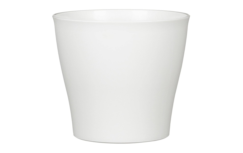 scheurich Pot de fleur 19 cm, Blanc