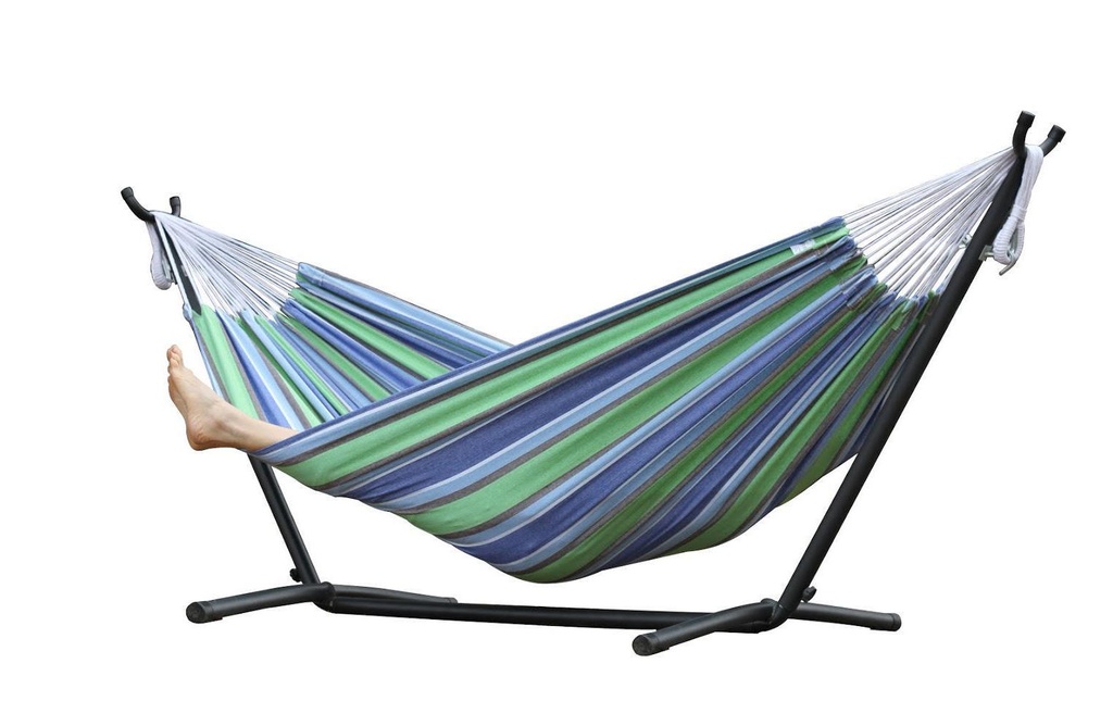 Vivere Hamac double Kombo Oasis avec cadre